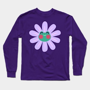 Flower Frog Long Sleeve T-Shirt